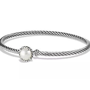 David Yurman Bracelet with Cultured Freshwater Pearl